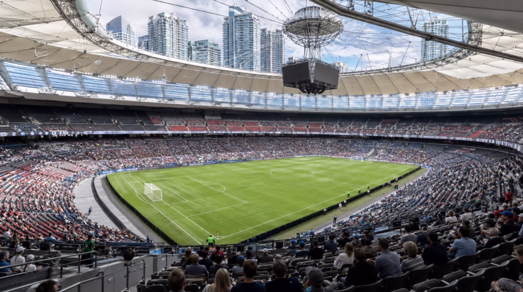 BC Place seating view for Vancouver World Cup ticket planning